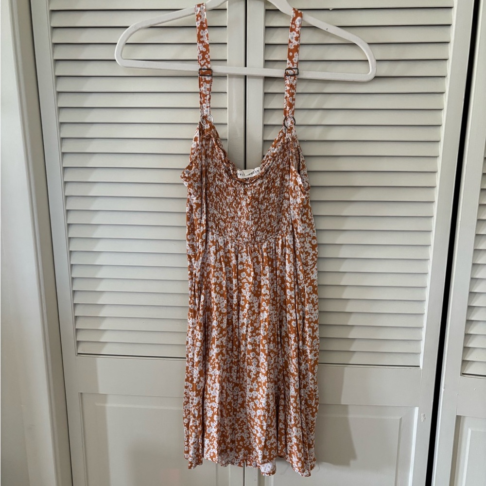 • aeropostale floral mini sundress | m • - Picture 2 of 5